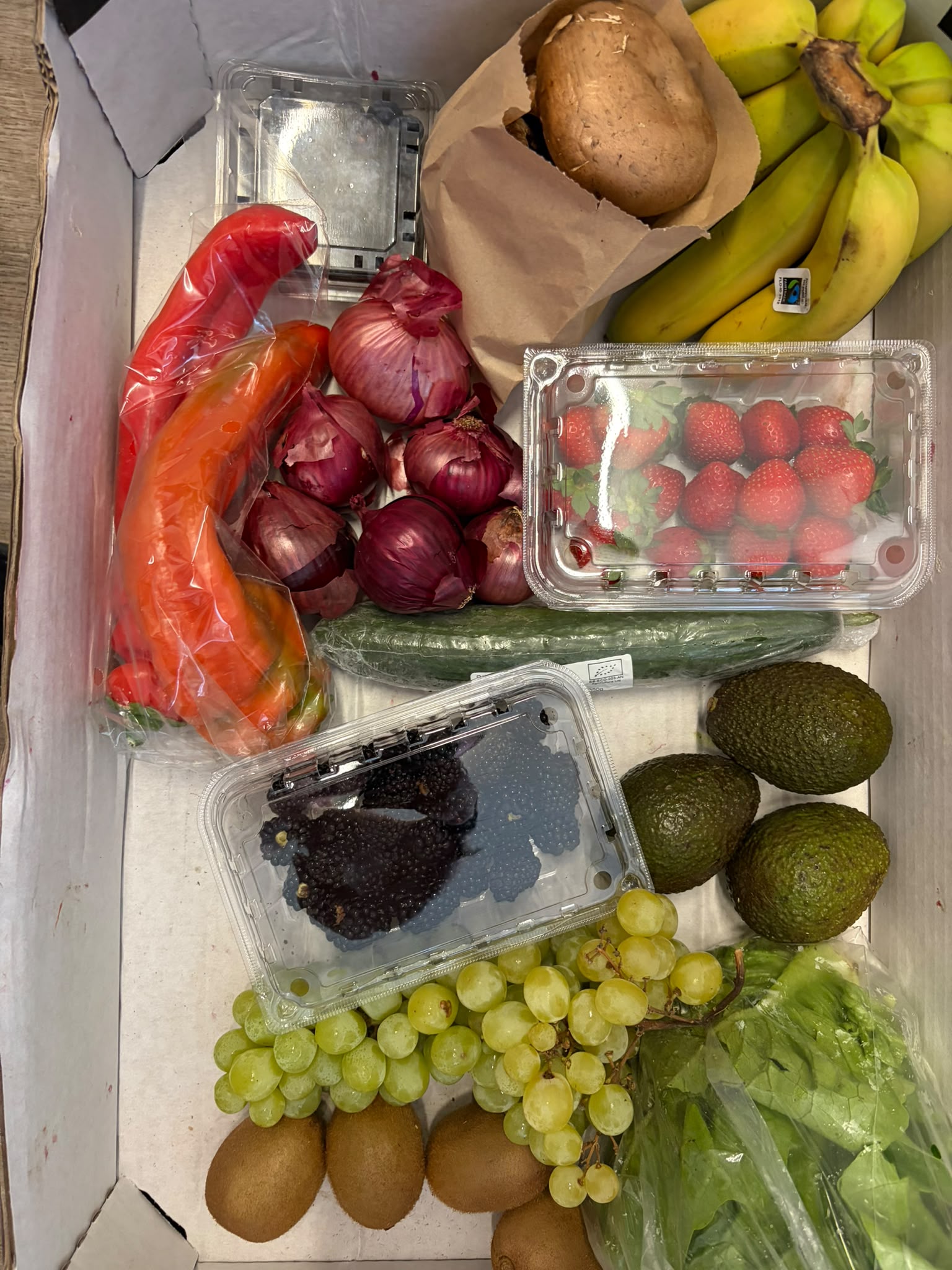 Fresh organic produce from Meadow Organics